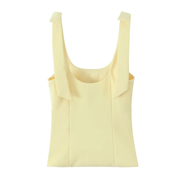 Aurora Structured Strap Top