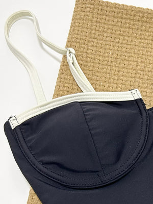 Blue Bodysuit Femme Tatiana