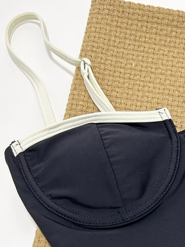 Blue Bodysuit Femme Tatiana