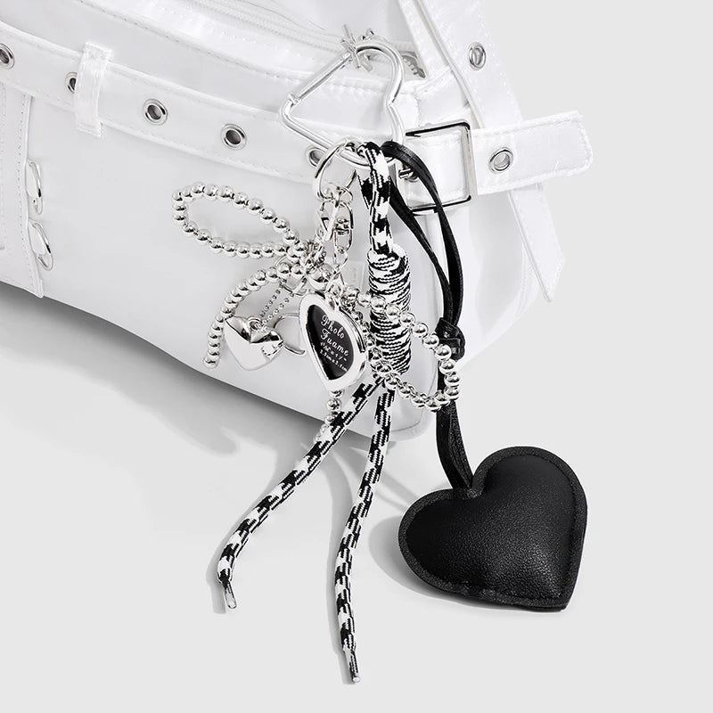 Femme Heart Bow Charm