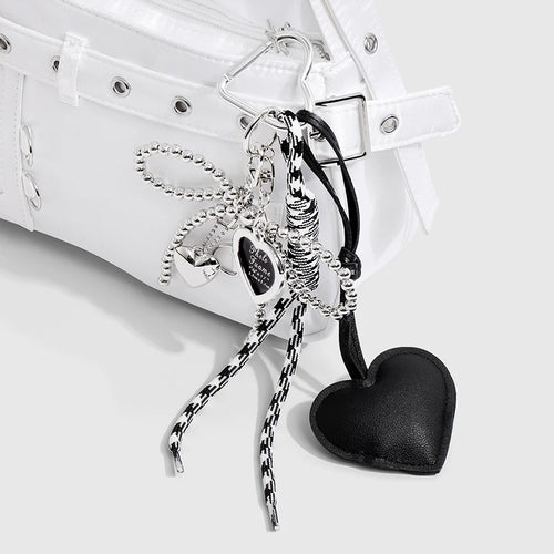 Femme Heart Bow Charm