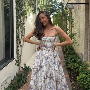 Floral Radiance Maxi Dress