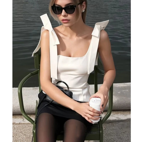 Aurora Structured Strap Top