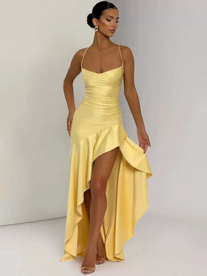 Eternal Elegance Satin Gown