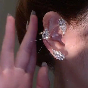 Elysian Leaf Ear Cuff - Pair