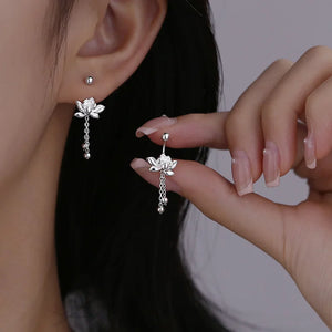 Zen Lotus Earring – Pair