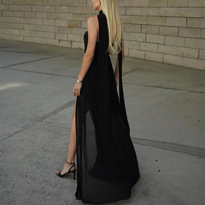 Valentina Drapiertes Abendkleid