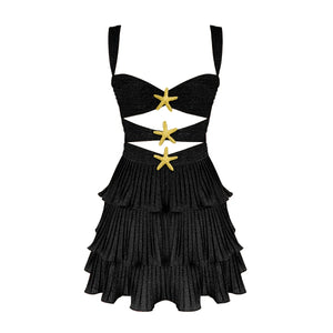 Golden Coast Star Minikleid