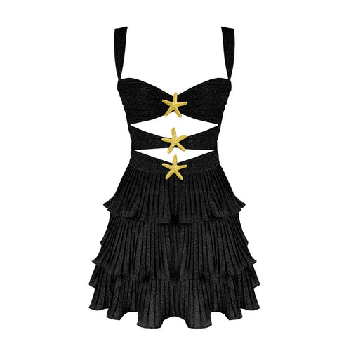 Golden Coast Star Minikleid