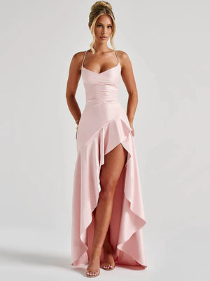 Eternal Elegance Satin Gown