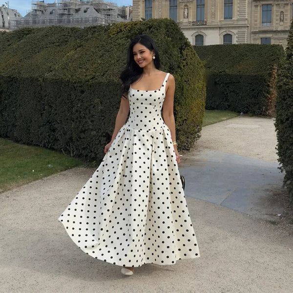 Audrey Polka - Maxikleid