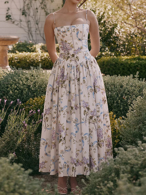 Floral Radiance Maxi Dress