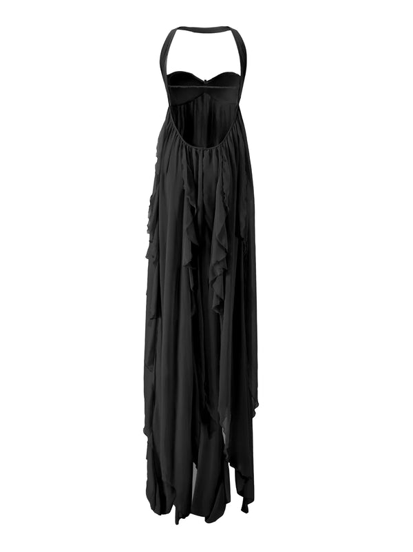 Wrap Maxi Dress Femme Meredith