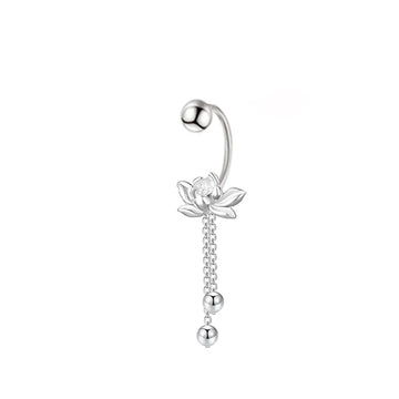 Zen Lotus Earring – Pair