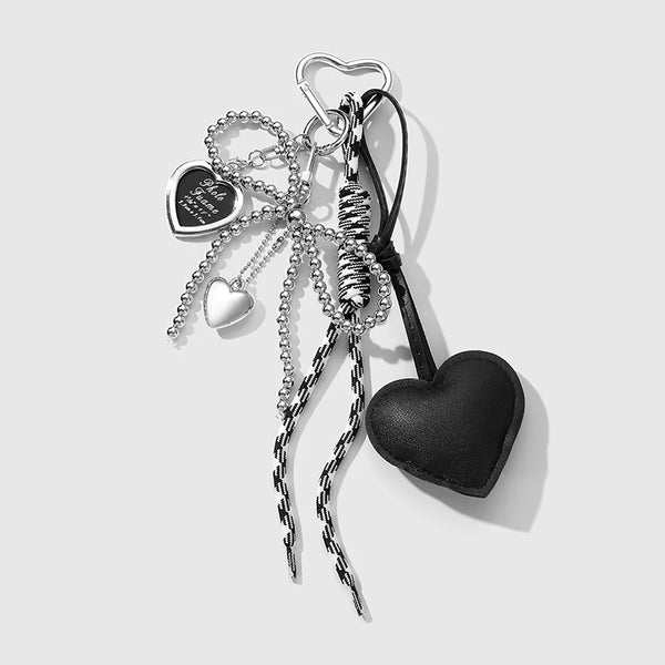 Femme Heart Bow Charm