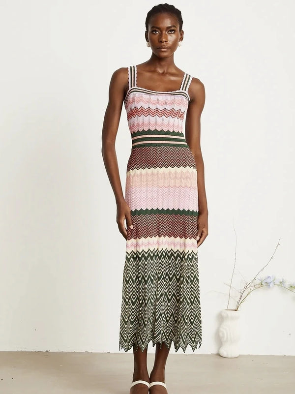 Maribel Crochet - Midi Dress