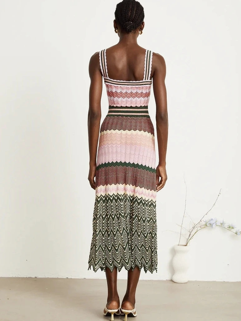 Maribel Crochet - Midi Dress