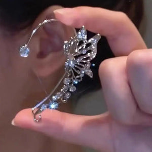 Seraphic Butterfly Ear Cuff - Pair