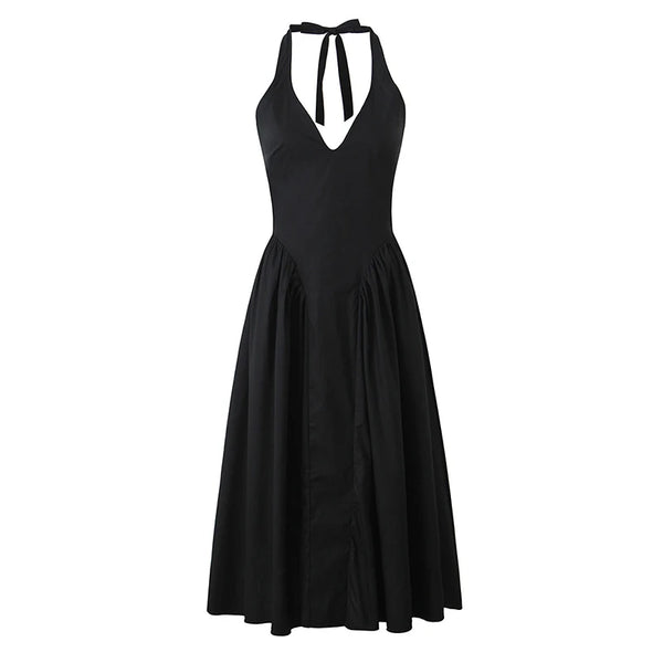 Majesty Halter Dress