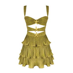 Golden Coast Star Minikleid