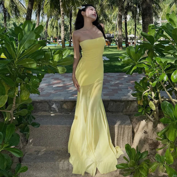 Selena Mermaid Silhouette Maxi Dress