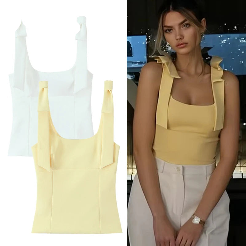 Aurora Structured Strap Top