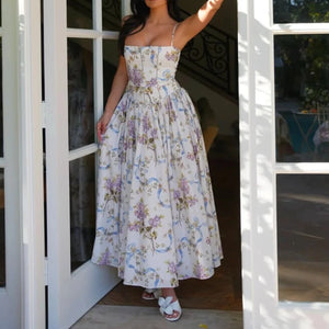 Floral Radiance Maxi Dress