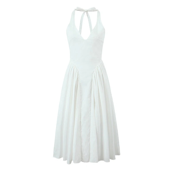 Majesty Halter Dress