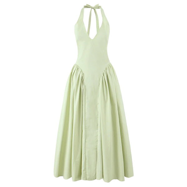 Majesty Halter Dress