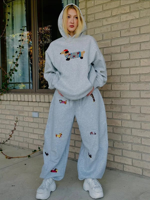 Daisy Pup – Barrel Sweatpants