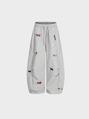 Daisy Pup – Barrel Sweatpants