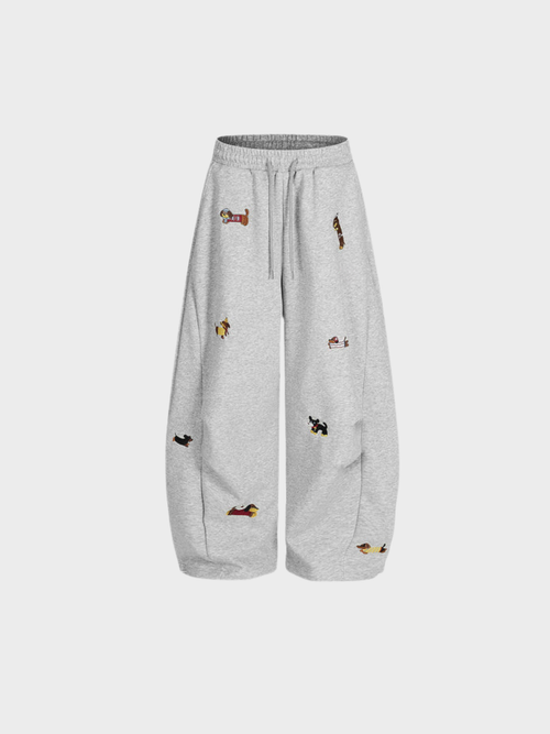 Daisy Pup – Barrel Sweatpants