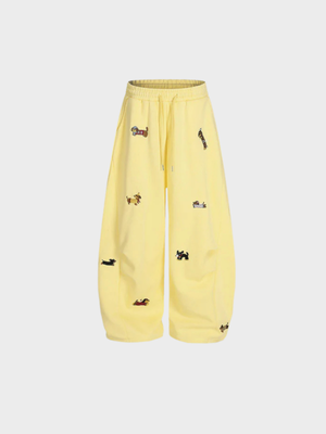 Daisy Pup – Barrel Sweatpants