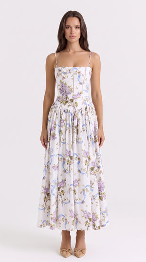 Floral Radiance Maxi Dress