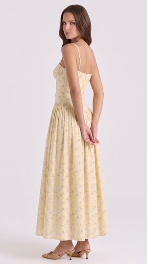 Floral Radiance Maxi Dress