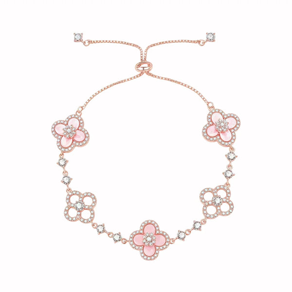Sakura Cleef Set - Bracelet, Earrings & Necklace