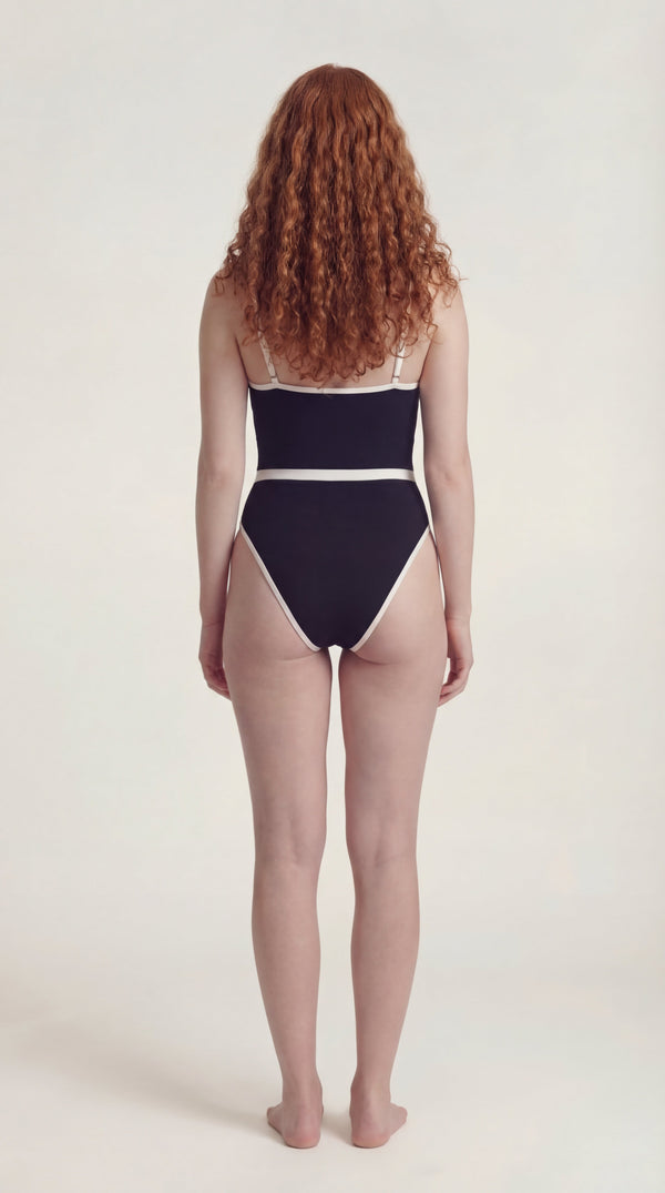 Blue Bodysuit Femme Tatiana