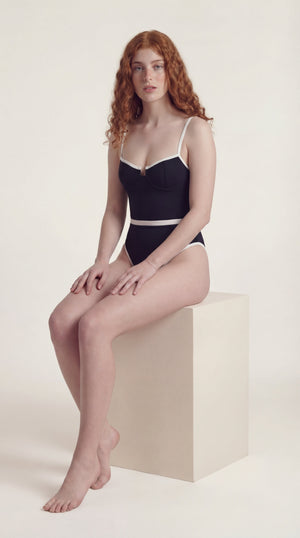 Blue Bodysuit Femme Tatiana