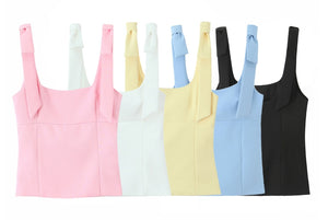 Aurora Structured Strap Top