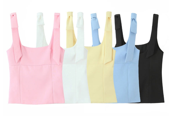 Aurora Structured Strap Top