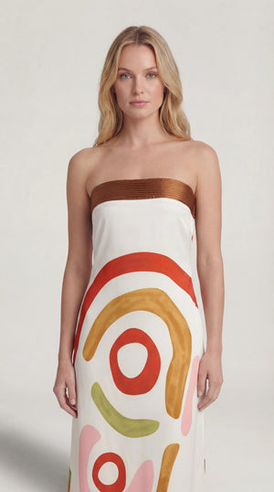 Cut Out Midi Dress Femme Harper