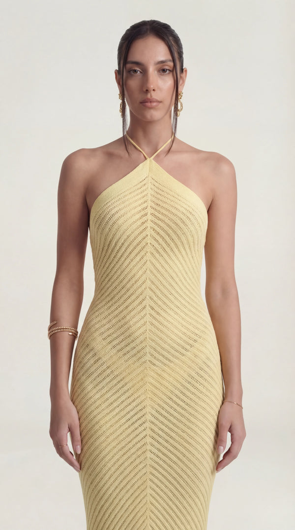 Crochet Maxi Dress Femme Wren