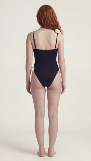 Black Bodysuit Femme Lucy