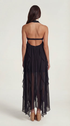 Wrap Maxi Dress Femme Meredith