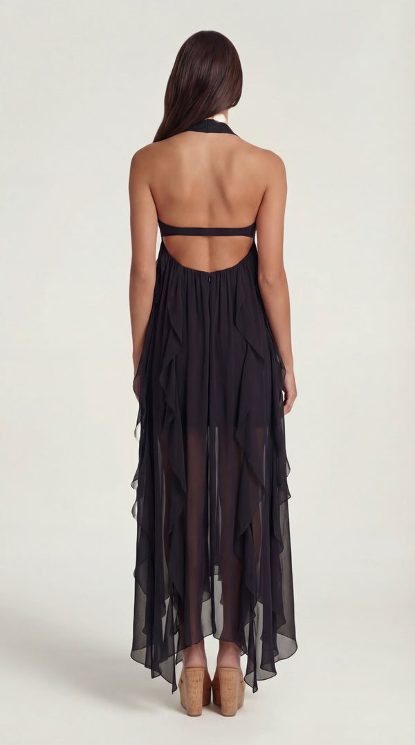 Wrap Maxi Dress Femme Meredith