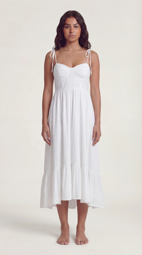 Tiered Maxi Dress Femme Grace