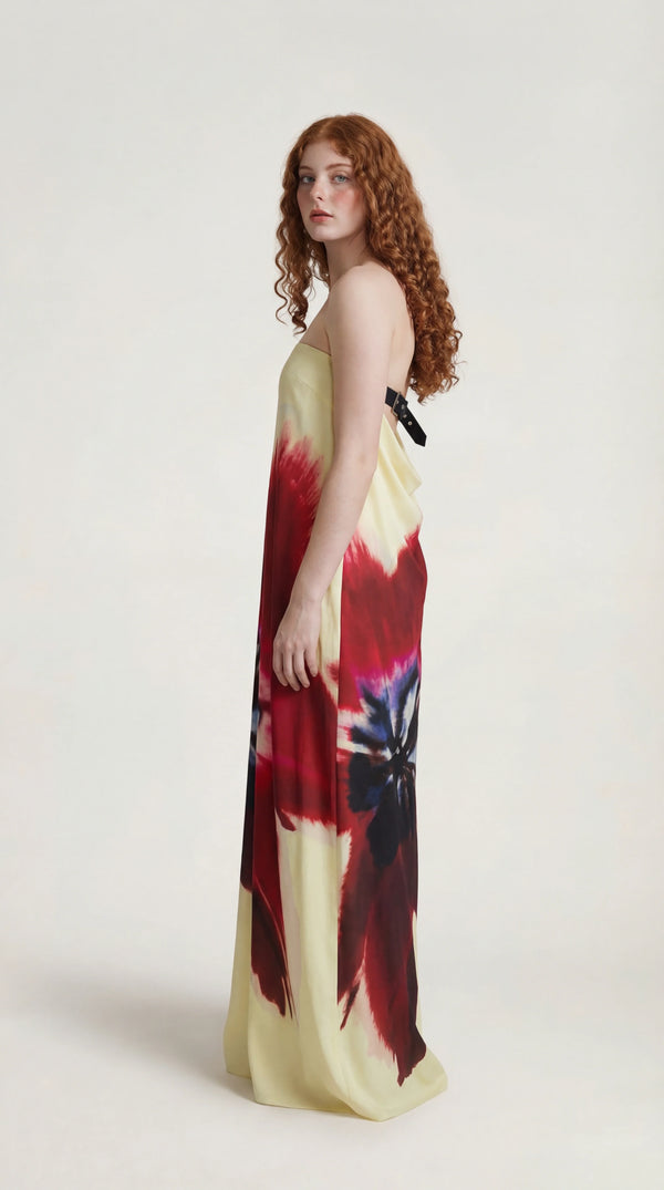 Elegant Maxi Dress Femme Simone