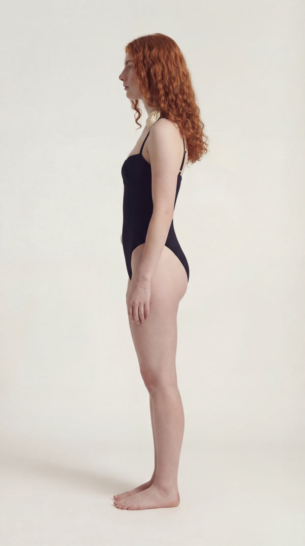 Black Bodysuit Femme Lucy