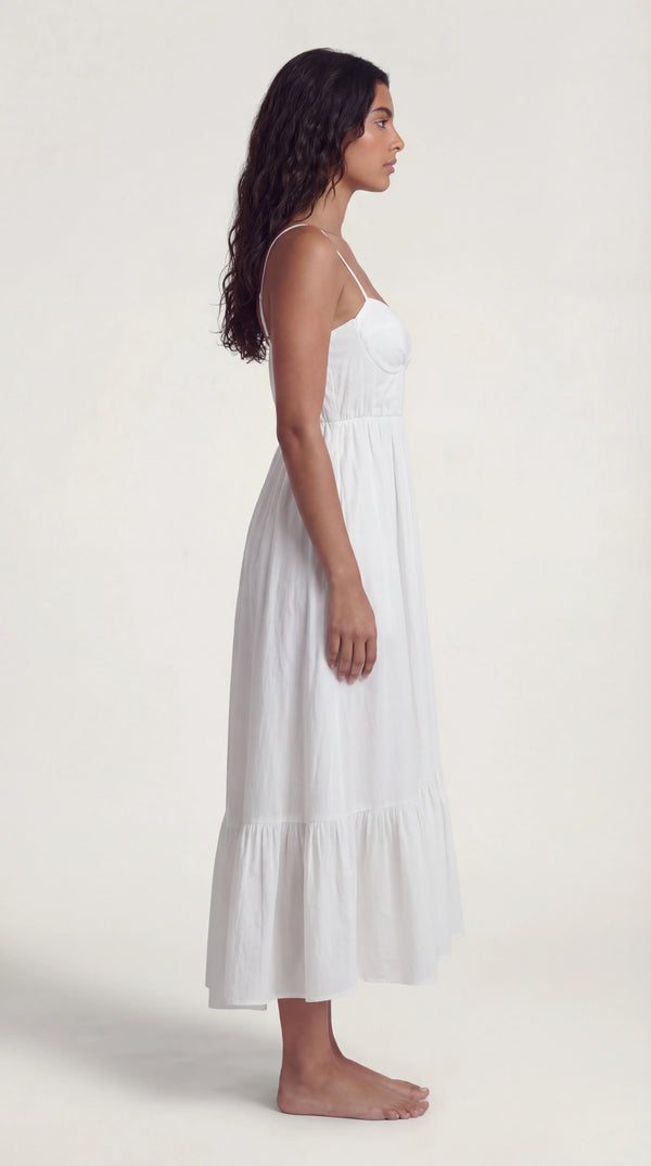 Tiered Maxi Dress Femme Grace