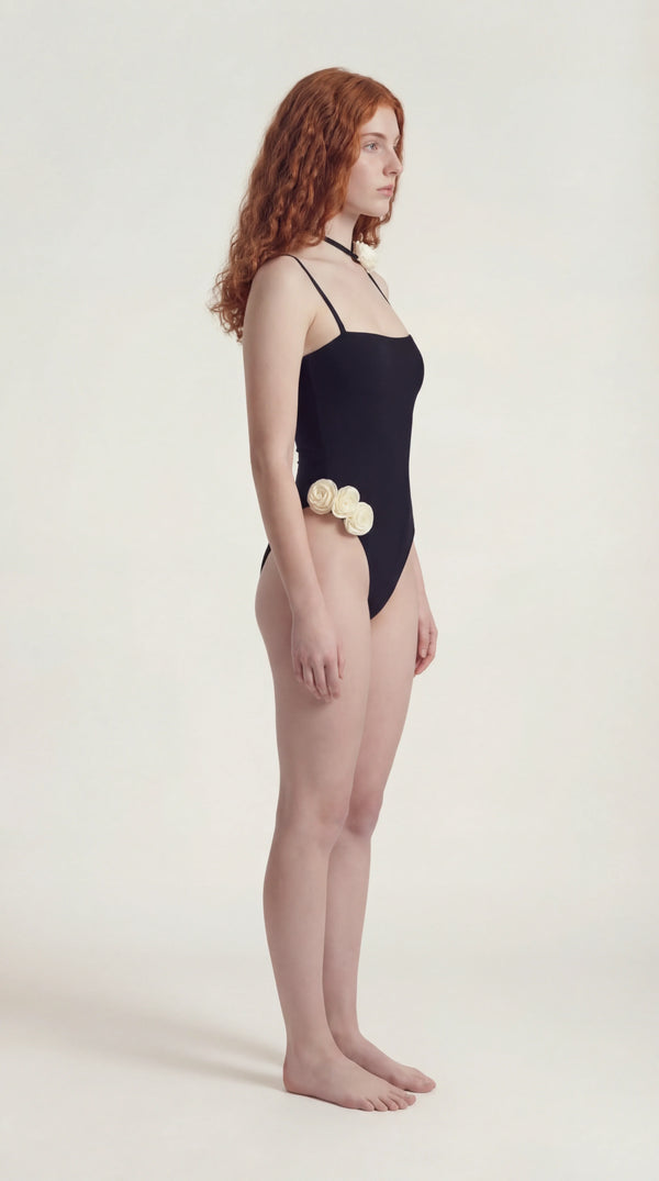 Black Bodysuit Femme Lucy